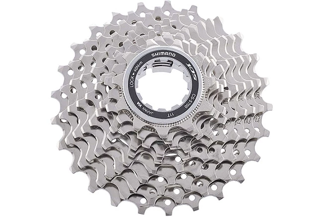 Shimano 105 Cassette CS 5700 11-25 Zaehne 10 Fach 3 Shimano 105 Cassette CS 5700 11-25 Zaehne 10 Fach