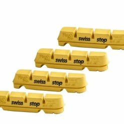 SwissStop Bremsgummis Flash Pro Yellow King Road Shim/Sram 2 Paar