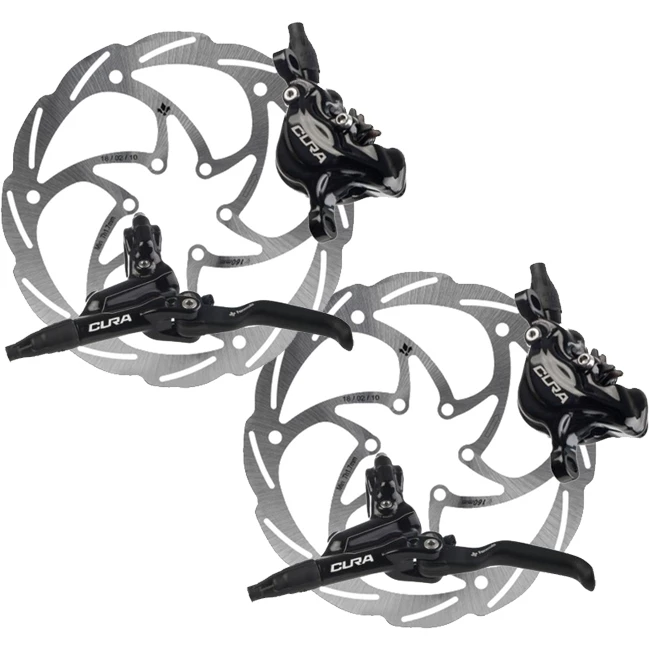 Disc Set Formula Cura Bremse Schwarz + Monolitic Scheiben 6 Loch 3 Disc Set Formula Cura Bremse Schwarz + Monolitic Scheiben 6 Loch