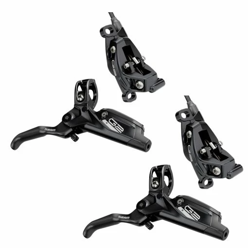 Disc Set Sram G2 R Scheibenbremsen Mattschwarz -Kassetten Verkäufe 52137 0 Discbrakeset Sram G2 R Scheibenbremse
