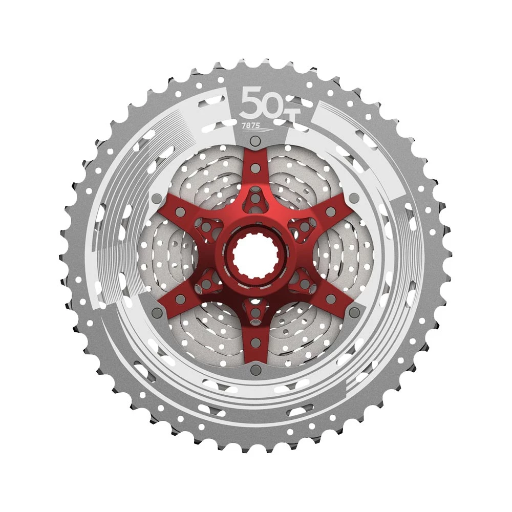 SunRace CSMX80 EA5 Kassette MTB HG 11-fach Abstufung 11-50 Zaehne Metallic 4 SunRace CSMX80 EA5 Kassette MTB HG 11-fach Abstufung 11-50 Zaehne Metallic – Bild 2
