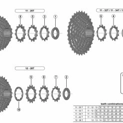 Shimano CS-HG500 Kassetten Ersatzteil | Ritzel 11 Zaehne Fuer Abstufung 11-32 Zaehne 5 Shimano CS-HG500 Kassetten Ersatzteil | Ritzel 11 Zaehne Fuer Abstufung 11-32 Zaehne -Kassetten Verkäufe 56859 1