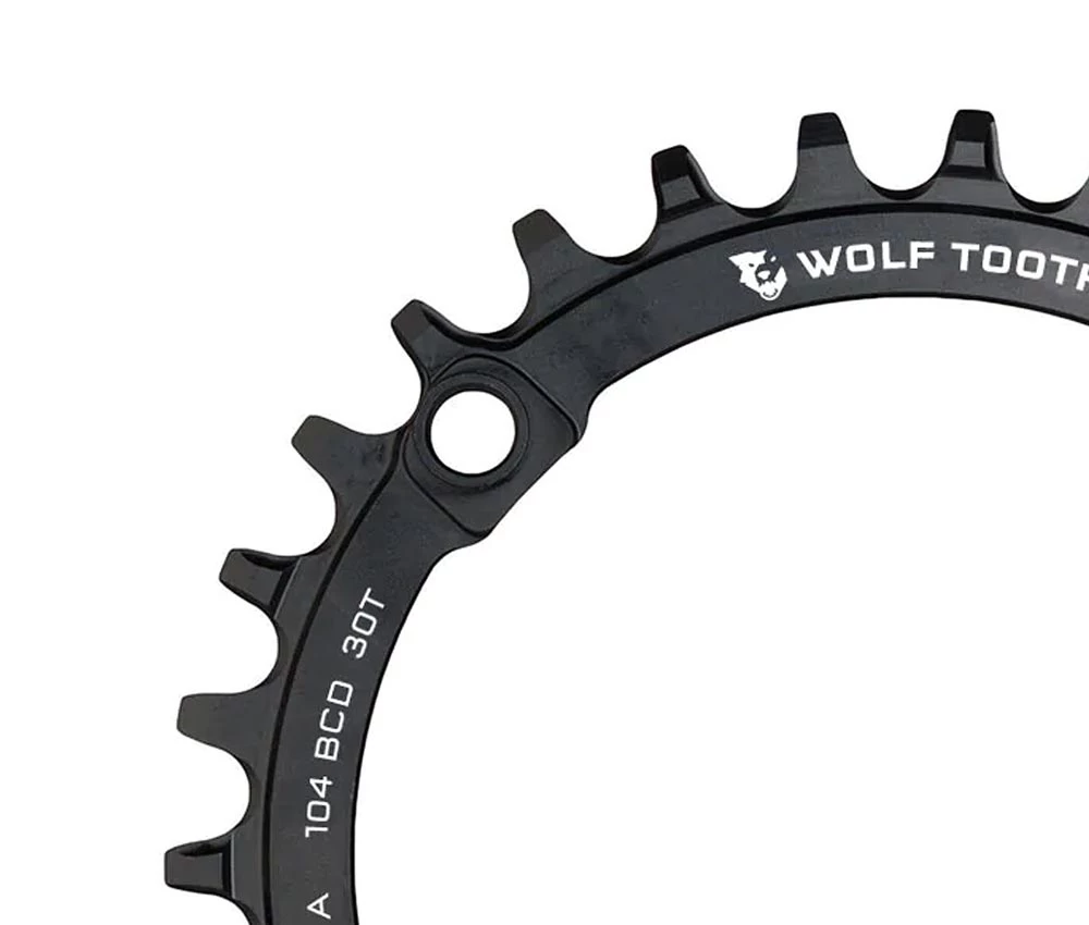 Wolf Tooth Drop Stop A Kettenblatt - Lochkreis 104mm 9-12 Fach 30 Zaehne 5 Wolf Tooth Drop Stop A Kettenblatt - Lochkreis 104mm 9-12 Fach 30 Zaehne – Bild 3