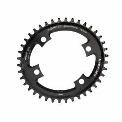 Wolf Tooth Drop Stop B Oval Kettenblatt - Sram Asymmetrisch Lochkreis 107mm 9-12 Fach 38 Zaehne