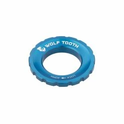 Wolf Tooth Centerlock Verschlussring - Externe Verschraubung Aluminium Blau
