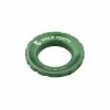 Wolf Tooth Centerlock Verschlussring - Externe Verschraubung Aluminium Gruen -Kassetten Verkäufe 57489 0 Wolf Tooth Lockring RTR LCKRNG GRN