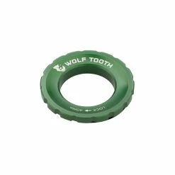 Wolf Tooth Centerlock Verschlussring - Externe Verschraubung Aluminium Gruen