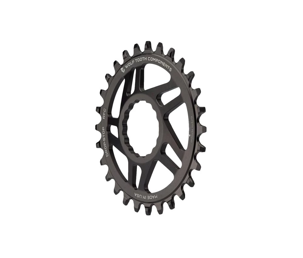 Wolf Tooth Drop Stop A Kettenblatt - Race Face Cinch Direct Mount 6mm Offset 9-12 Fach 26 Zaehne 3 Wolf Tooth Drop Stop A Kettenblatt - Race Face Cinch Direct Mount 6mm Offset 9-12 Fach 26 Zaehne