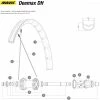 Mavic Deemax DH Hinterrad QRM Auto | Ersatzachse 12x157 Mm -Kassetten Verkäufe 58421 0 ERsatzteil Mavic Deemax DH