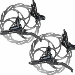 Disc Set Formula Cura 4 Scheibenbremsen Schwarz + Monolitic Scheiben Centerlock