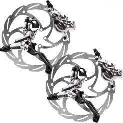 Disc Set Formula Cura X Scheibenbremsen Silber + Monolitic Scheiben 6 Loch