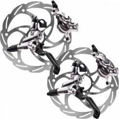 Disc Set Formula Cura X Scheibenbremsen Silber + Monolitic Scheiben Centerlock