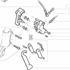Magura Gustav M, Belaghalteschraube, M4 SW2